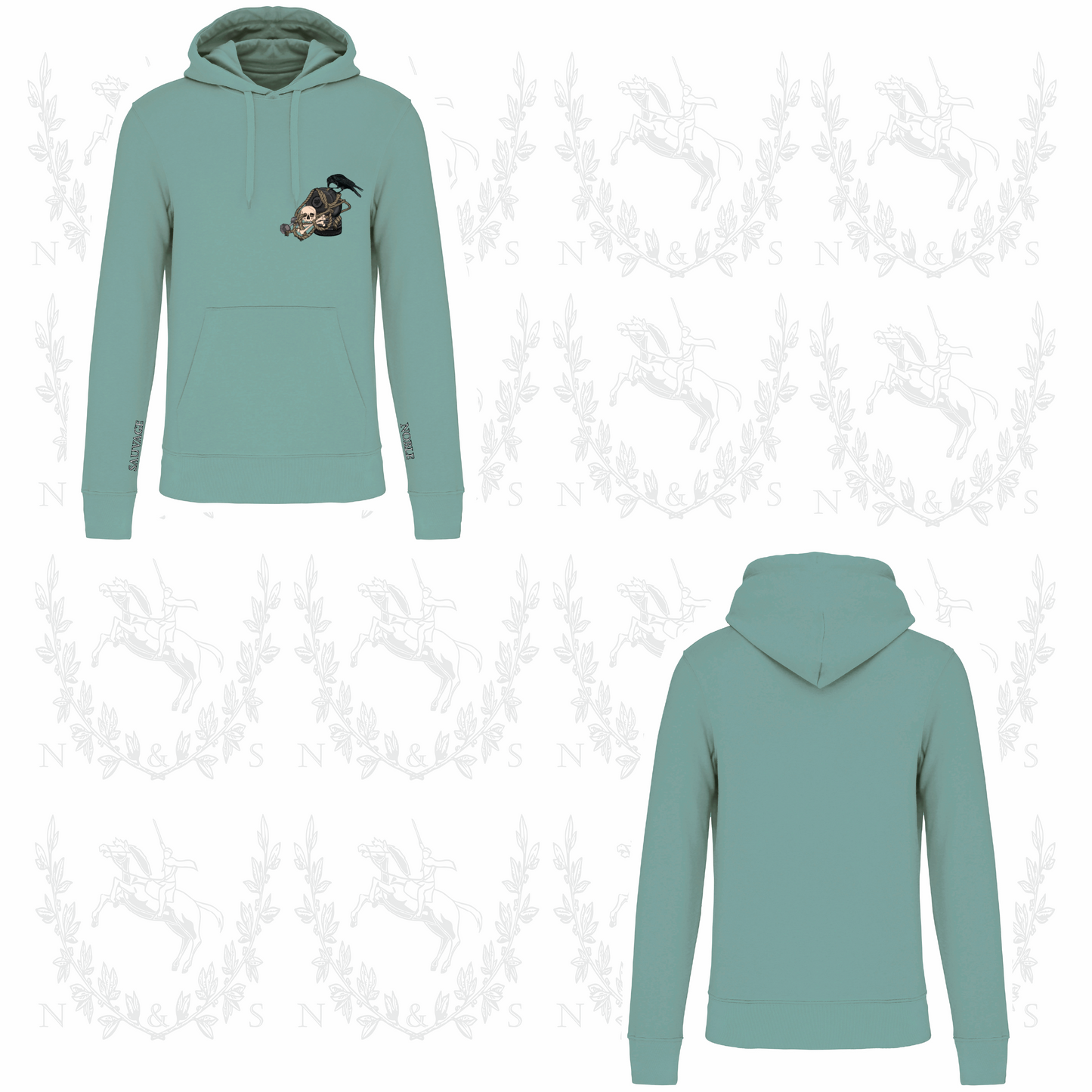 Sweat à capuche Intersaison Homme - Petit Design au choix
