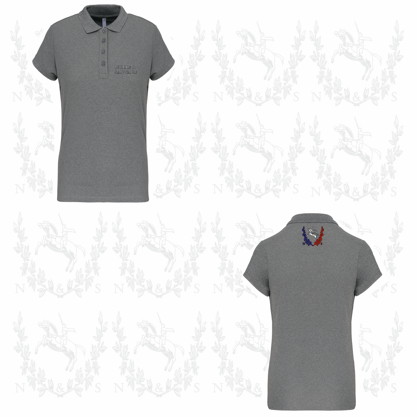 Polo Sport Piqué Femme - L'Emblème - Toutes couleurs