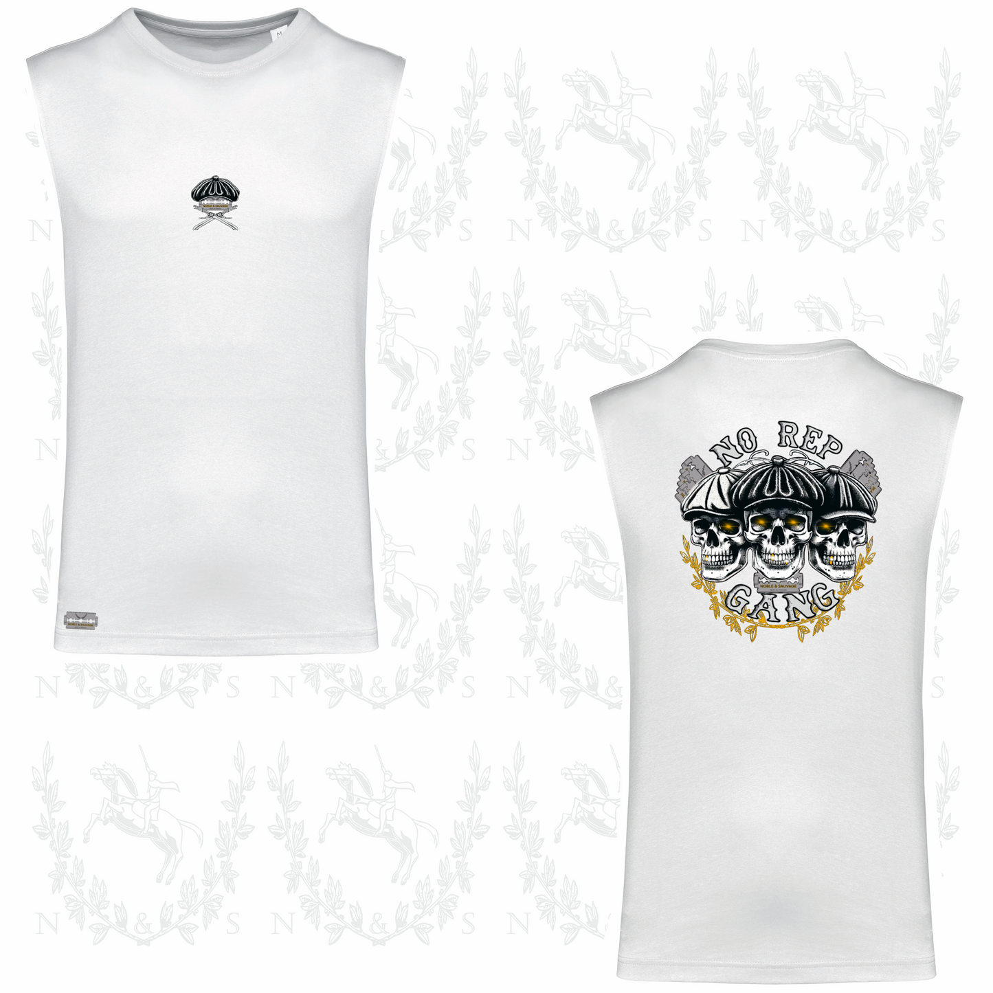 T-Shirt Sans Manches Homme - Grand Design au choix