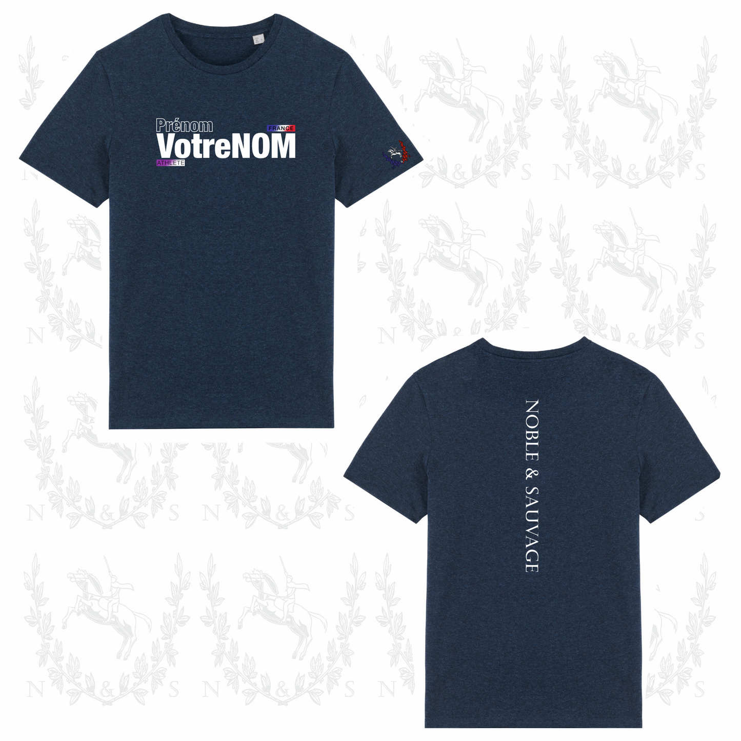 T-Shirt Casual H&F - Athlète Personnalisé