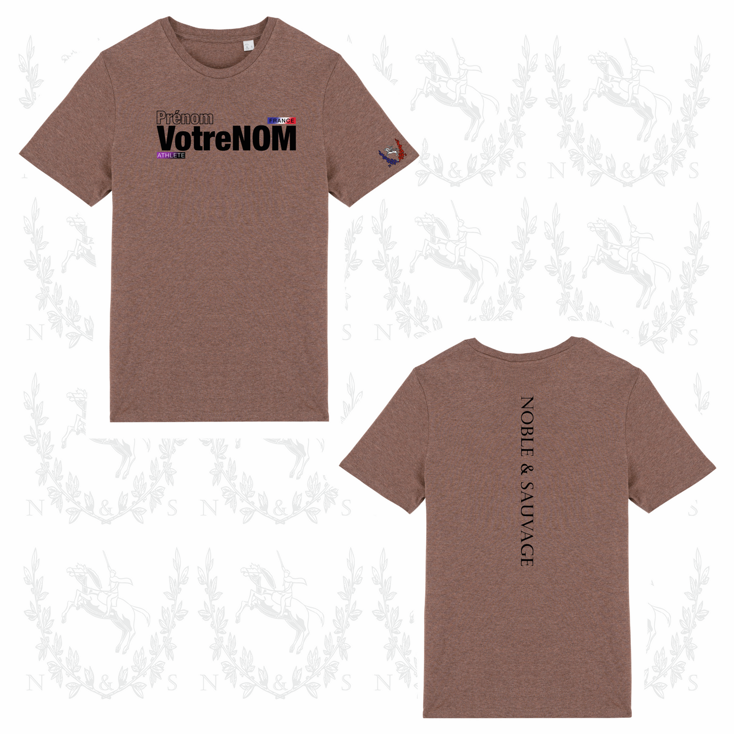 T-Shirt Casual H&F - Athlète Personnalisé