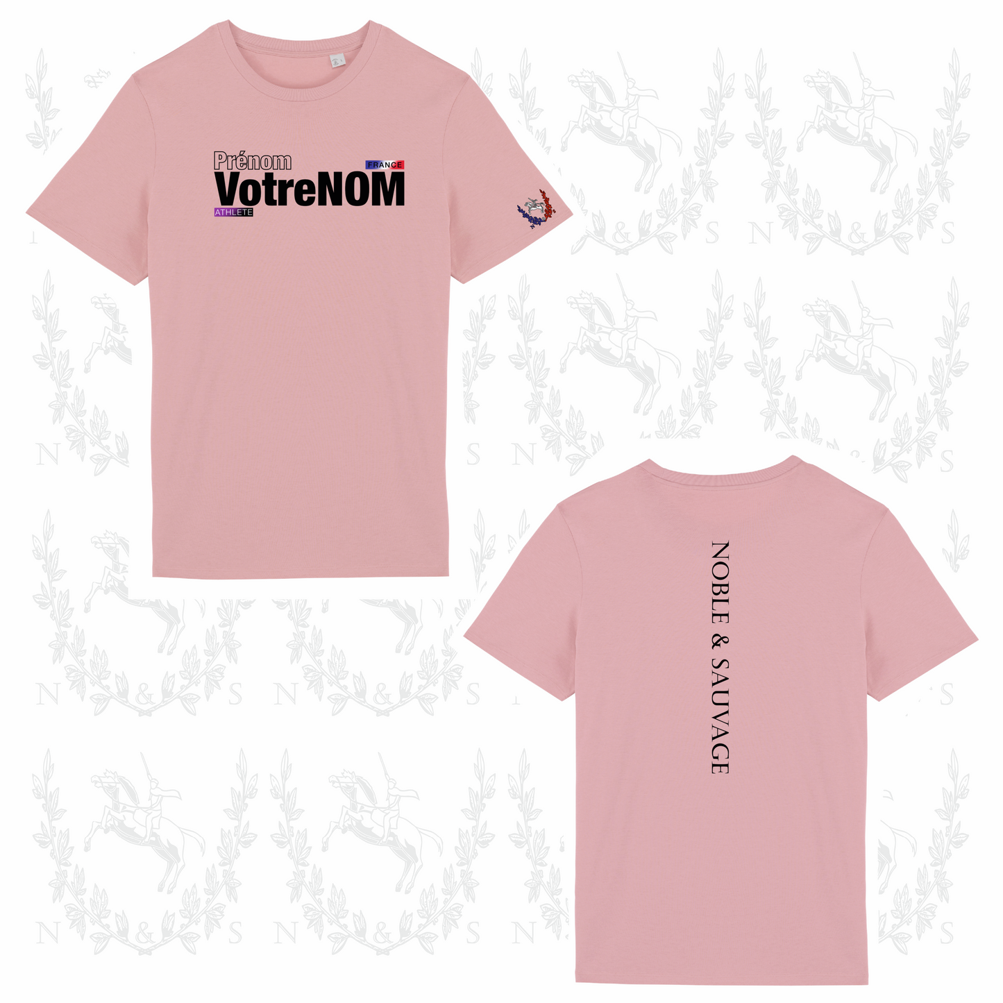 T-Shirt Casual H&F - Athlète Personnalisé