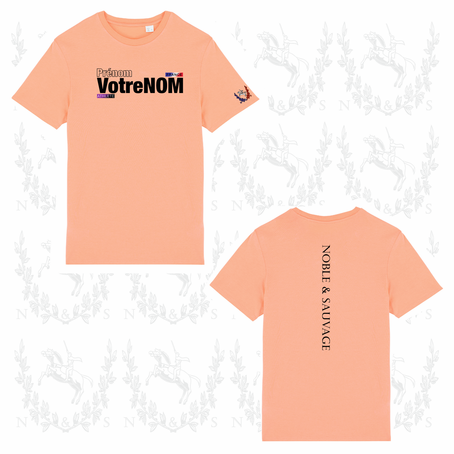 T-Shirt Casual H&F - Athlète Personnalisé