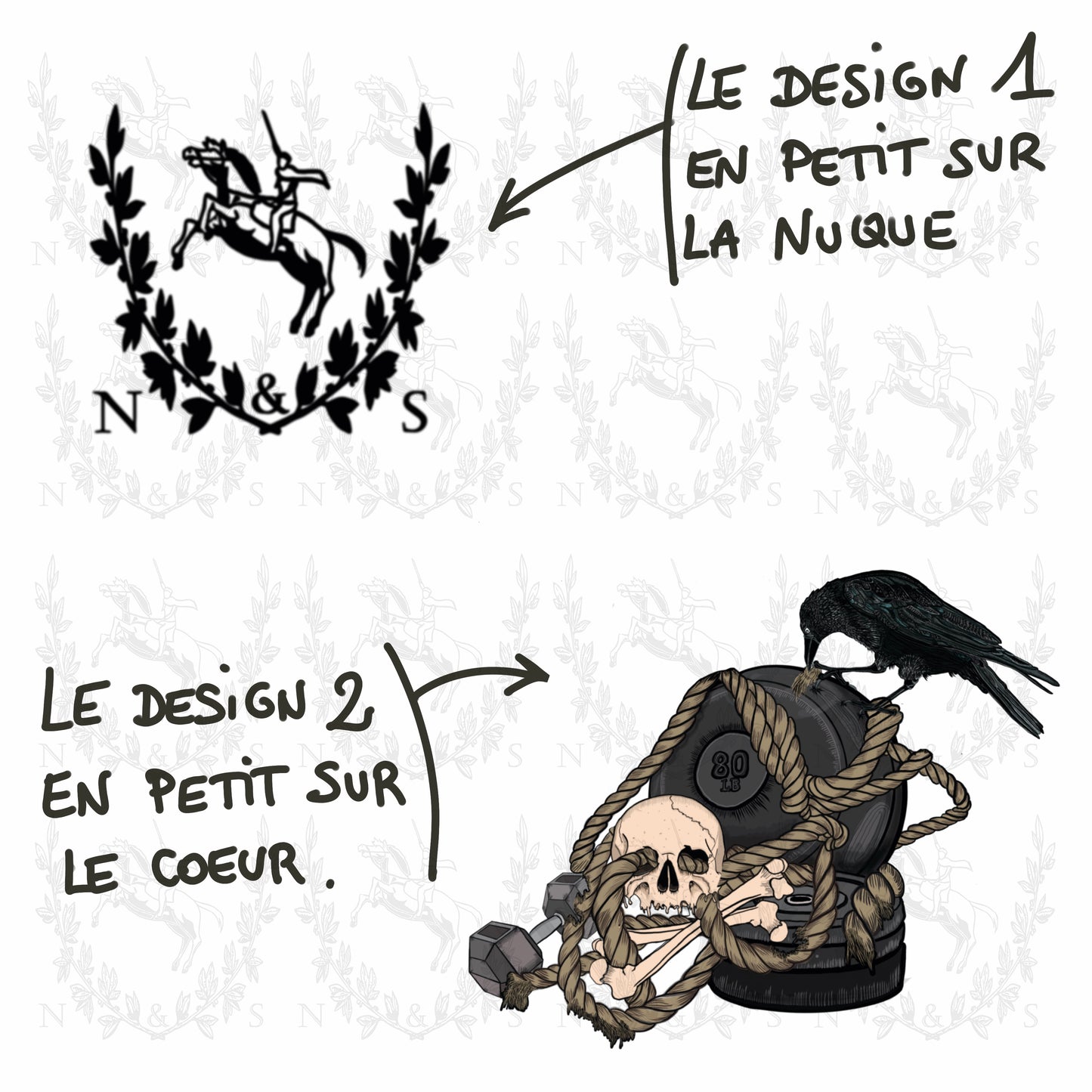 Sweat à capuche Intersaison Femme - Petit Design au choix