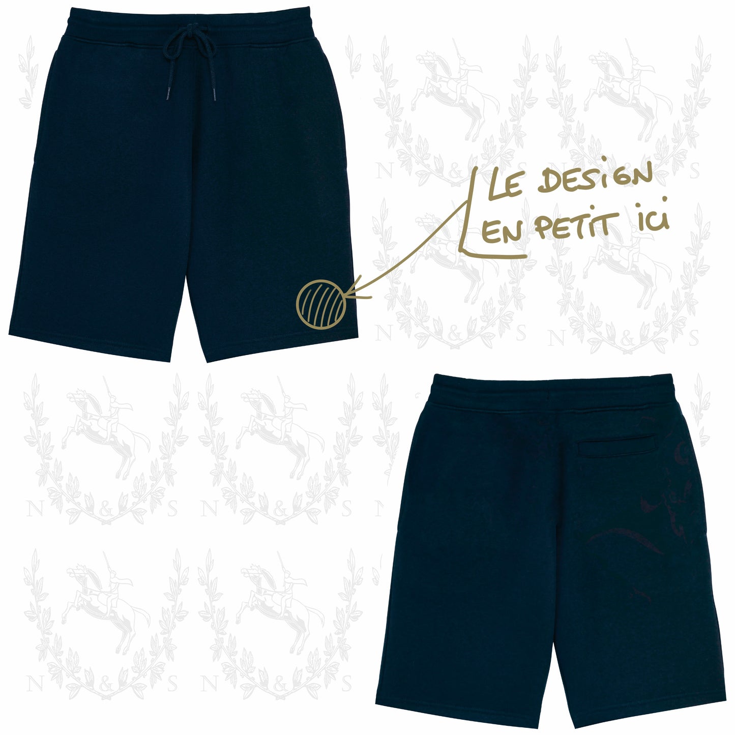 Short Chill H&F - Design au choix