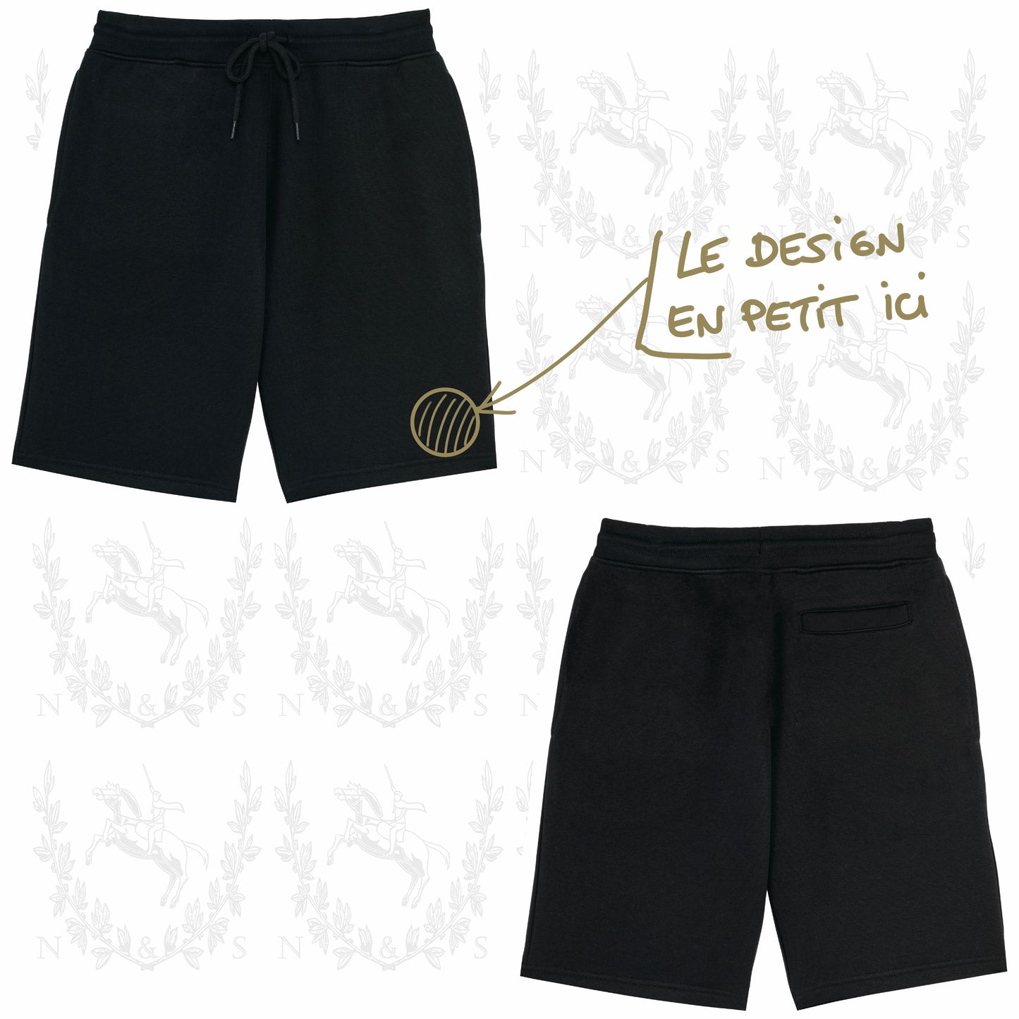 Short Chill H&F - Design au choix