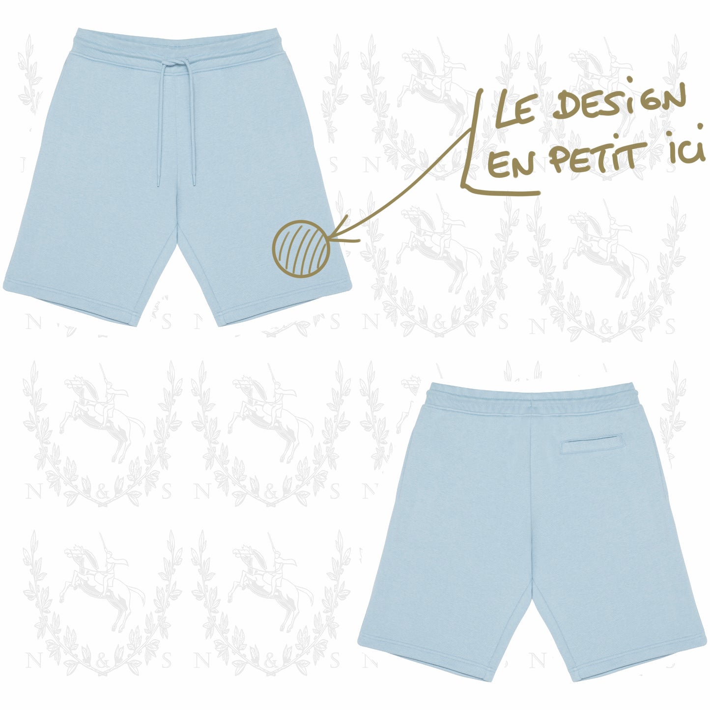 Short Chill H&F - Design au choix