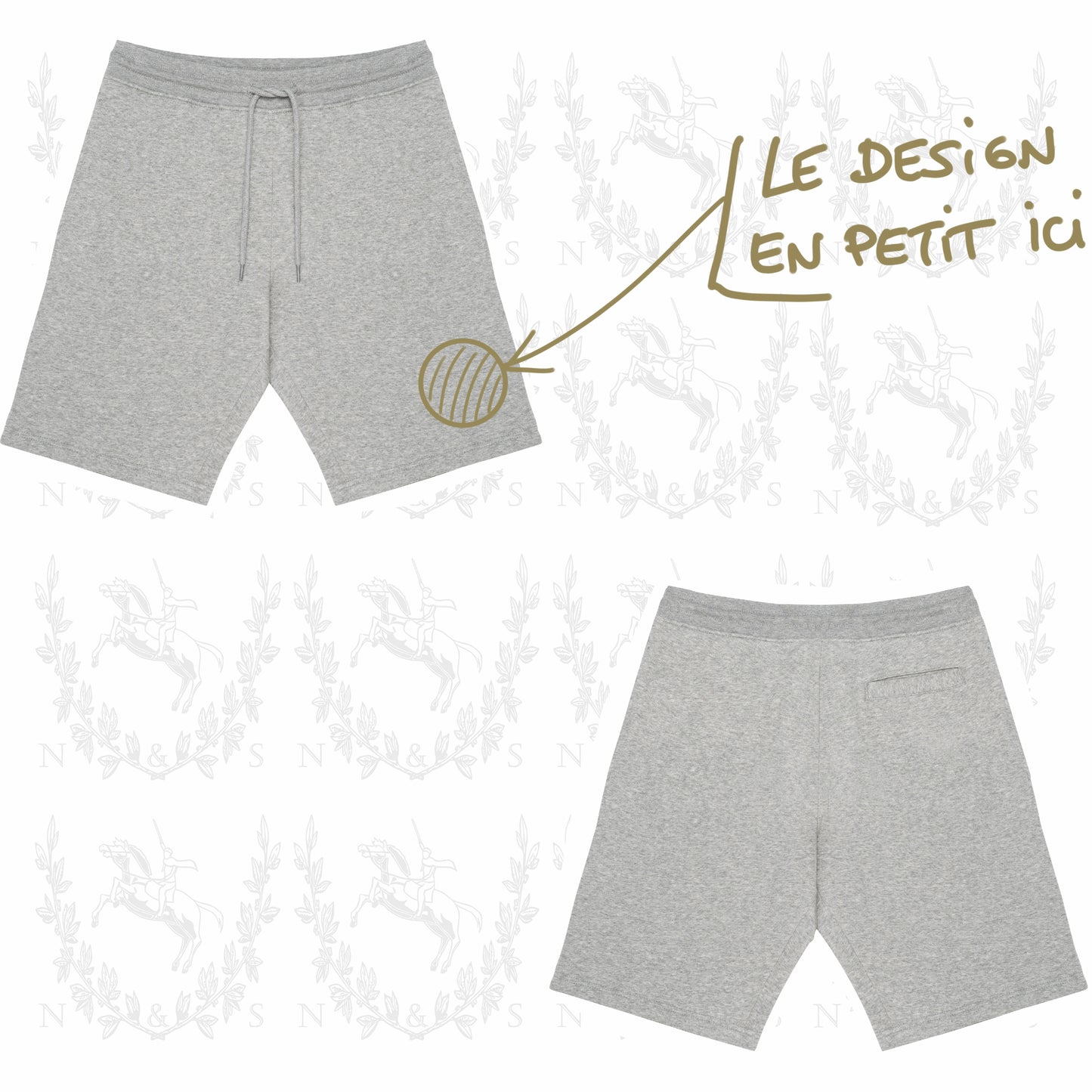 Short Chill H&F - Design au choix