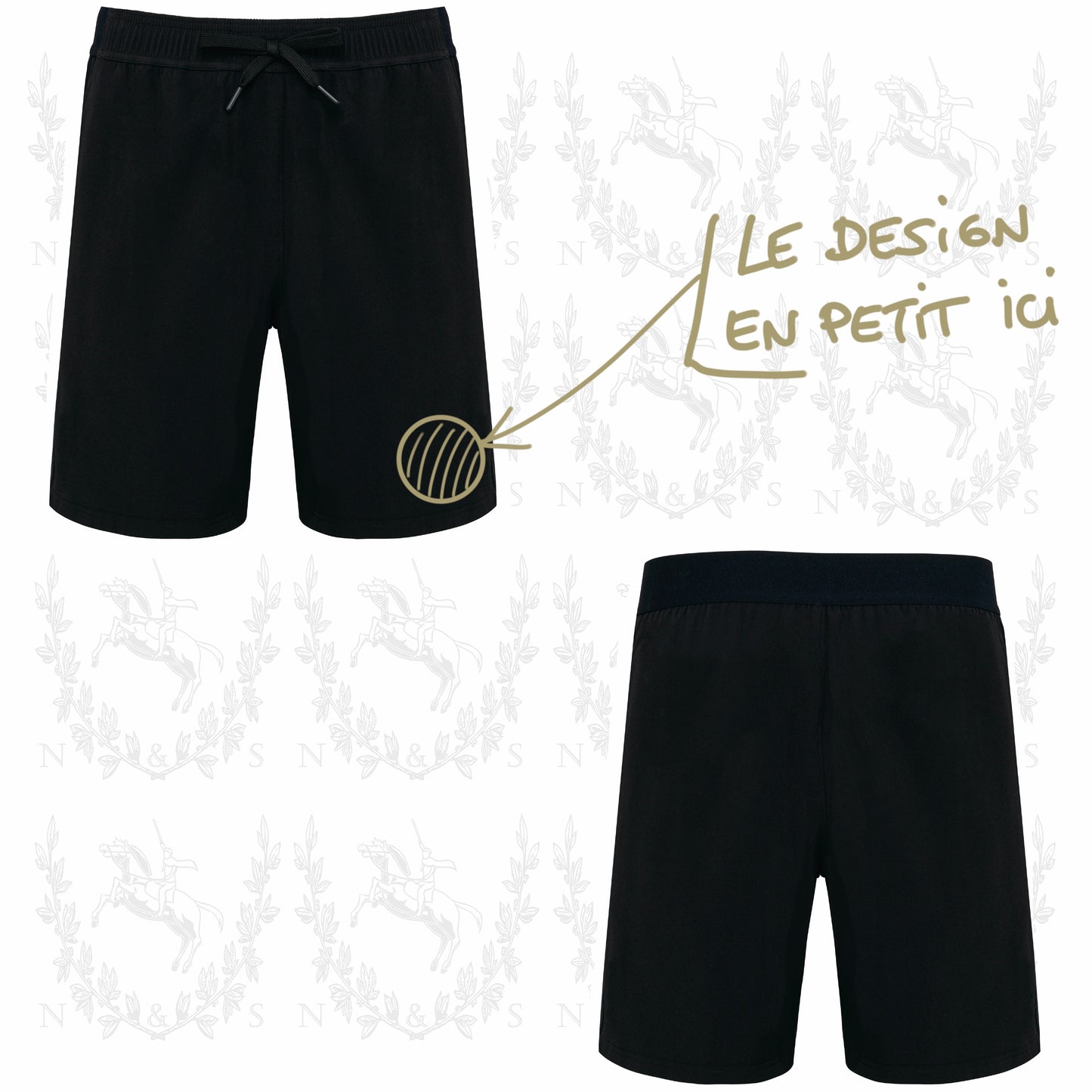Short Sport Léger Homme - Design au choix