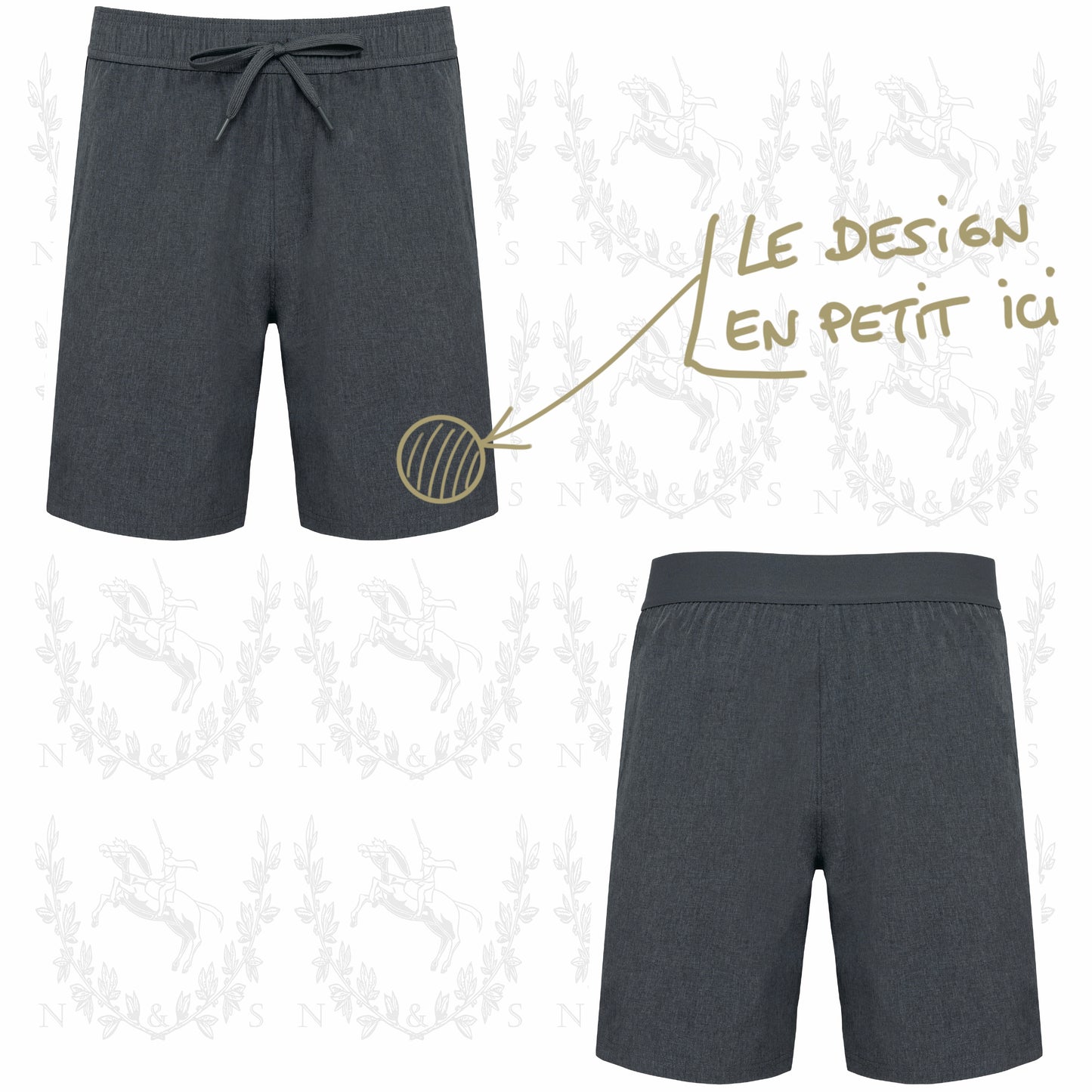 Short Sport Léger Homme - Design au choix