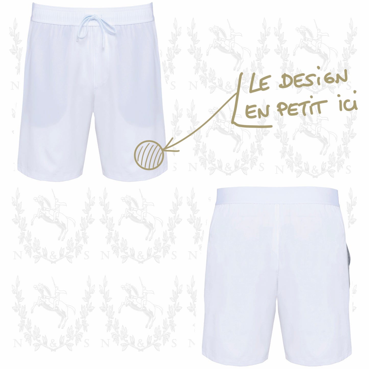 Short Sport Léger Homme - Design au choix
