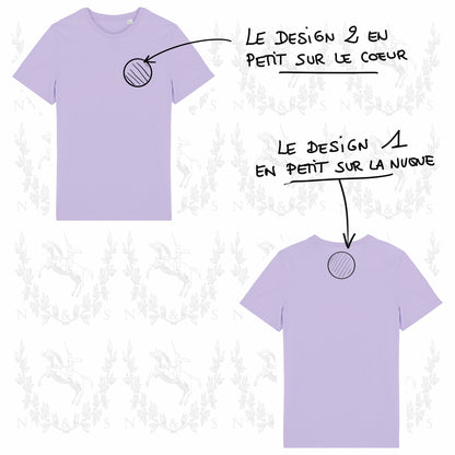 T-Shirt Casual H&F - Petit Design au choix