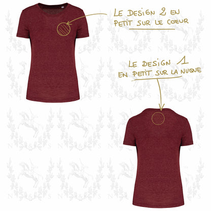 T-Shirt Sport Femme - Petit Design au choix