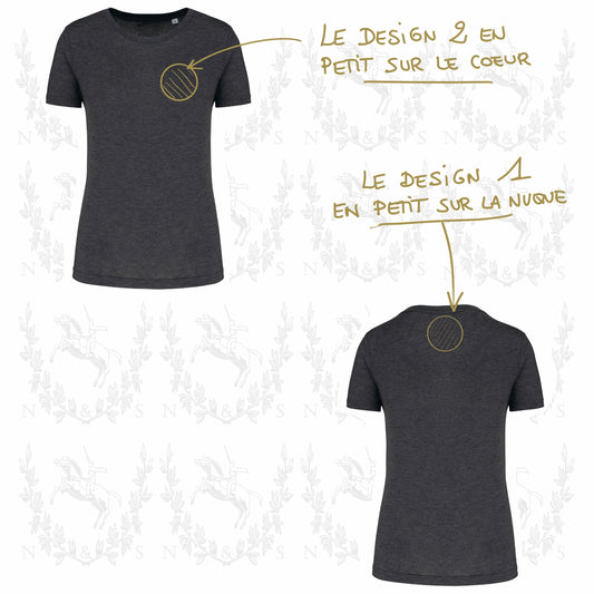 T-Shirt Sport Femme - Petit Design au choix