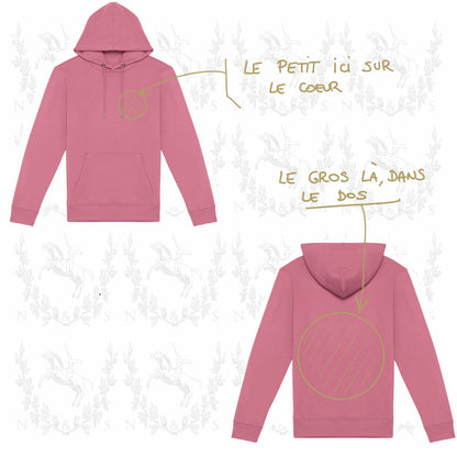 Sweat à capuche Hiver H&F - Grand Design au choix