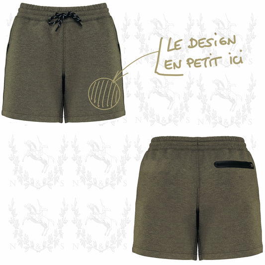 Short Sport Lourd Femme - Design au choix